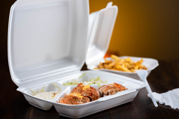 Falafel with vegetables