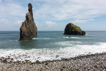 Janela Islets in Porto Moniz in Madeira