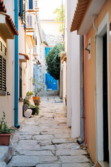 Street of Baska , Krk Island, Croatia