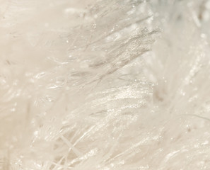 white wool as background
