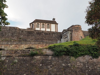 Kapelle der Zitadelle von Bitsch - Citadelle de Bitche – gelegen auf einem Hügel über der Stadt Bitsch
