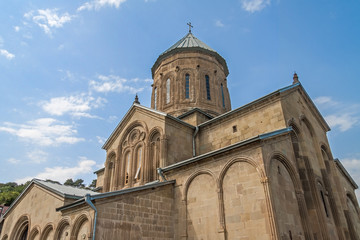 Fototapeta na wymiar Samtavro Orthodox Monastery in Mtskheta, Georgia