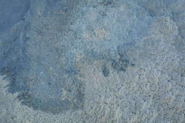 Obraz premium potassium chloride, salt, salt pile, salt yard, road salt at city salt yard