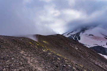 Aufstieg zum Avachinsky Vulkan Kamtschatka