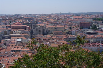 Zabudowa mieszkalna Lizbony, Portugalia © emar
