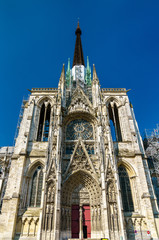 Fototapeta premium Cathedral Notre Dame of Rouen in France