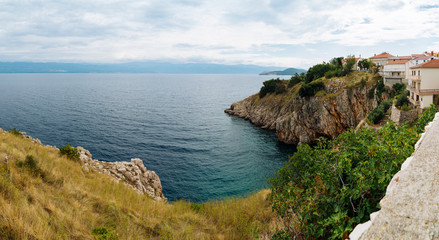 Vrbnik Croatia, Krk island landscape photo