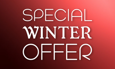 Special Winter Offer - 