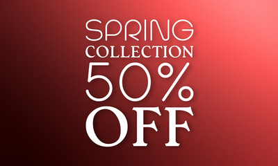Spring Collection 50% Off - 