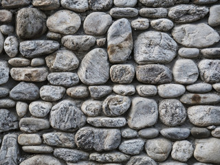 Grey stone wall as a background texture