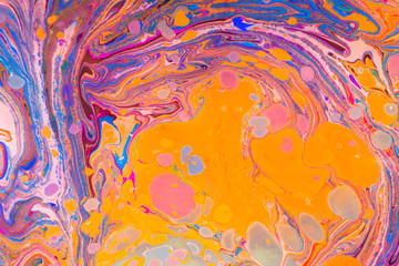 Abstract marbling art patterns as colorful background