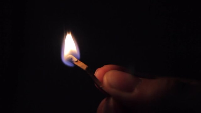Lighting a match in the darkness
