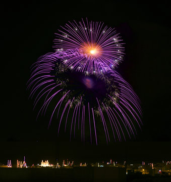 Firework display, Zurrieq, Malta
