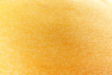 Texture of fresh ripe melon peel, closeup view