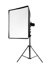 Studio lighting on white background. Food photography