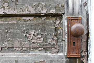 Old Rusted Door Knob