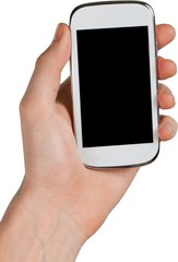 Smart phone with a blank screen