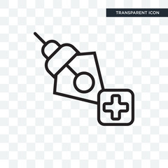 Edit vector icon isolated on transparent background, Edit logo design