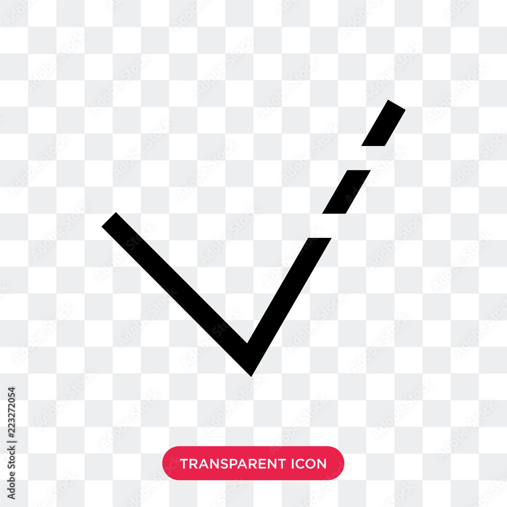 Poster arrow vector icon isolated on transparent background, arrow logo design