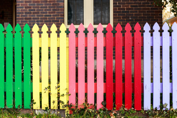 wooden fence