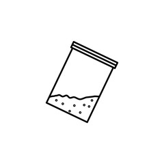 cocaine icon. Element of crime and punishment icon for mobile concept and web apps. Thin line cocaine icon can be used for web and mobile