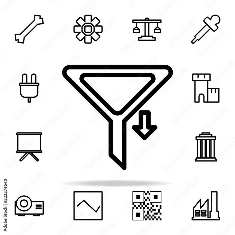 Poster watering can icon. web icons universal set for web and mobile