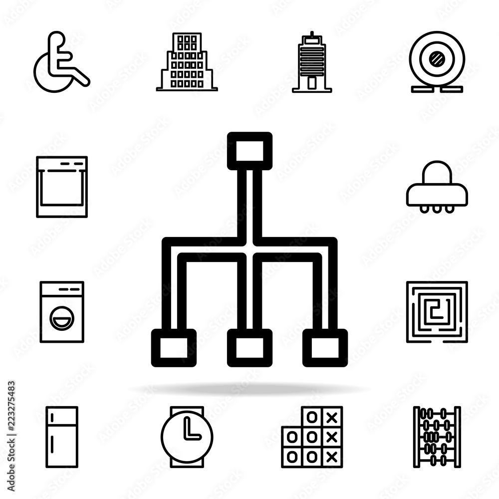 Aufkleber communication sign icon. web icons universal set for web and mobile