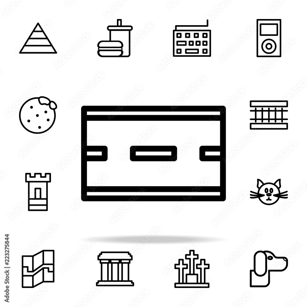 Poster road icon. web icons universal set for web and mobile