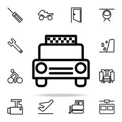 Taxi icon. web icons universal set for web and mobile