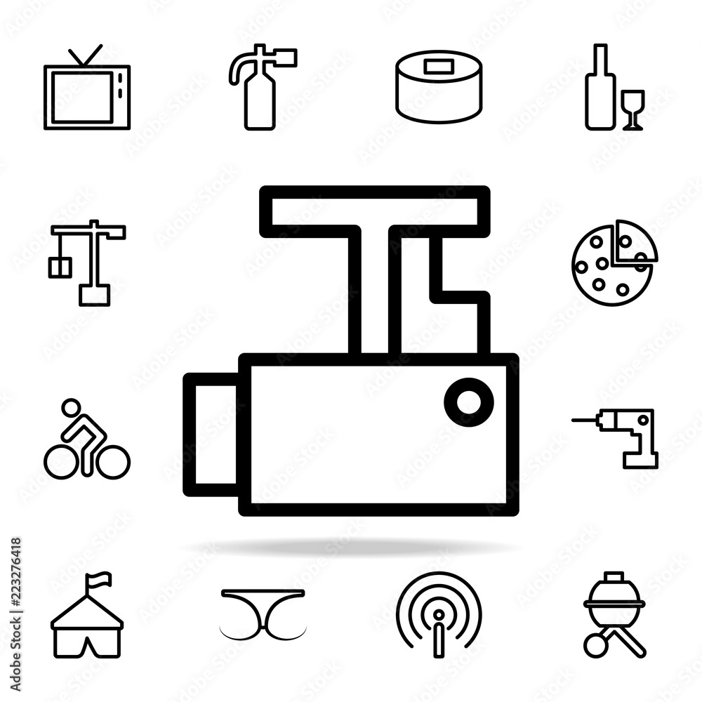 Poster engine sign icon. web icons universal set for web and mobile