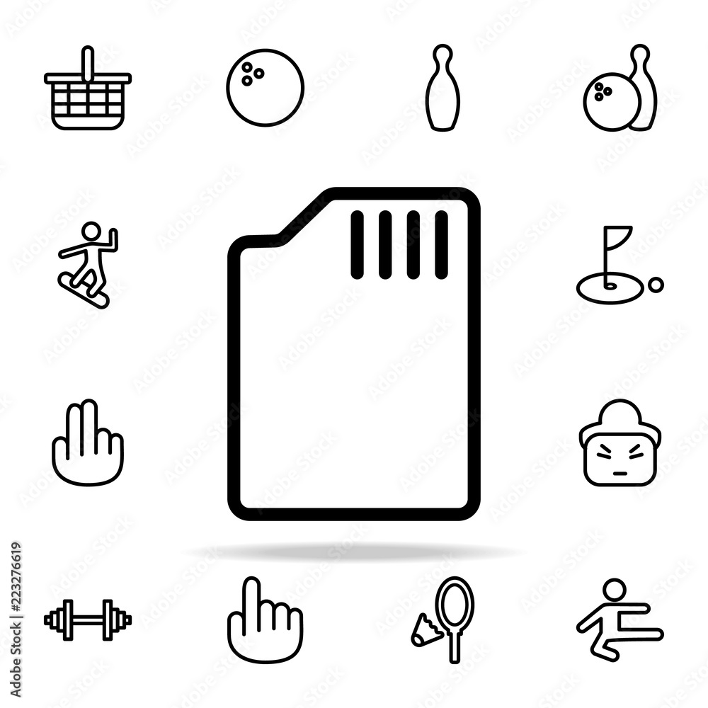 Poster camera icon. web icons universal set for web and mobile