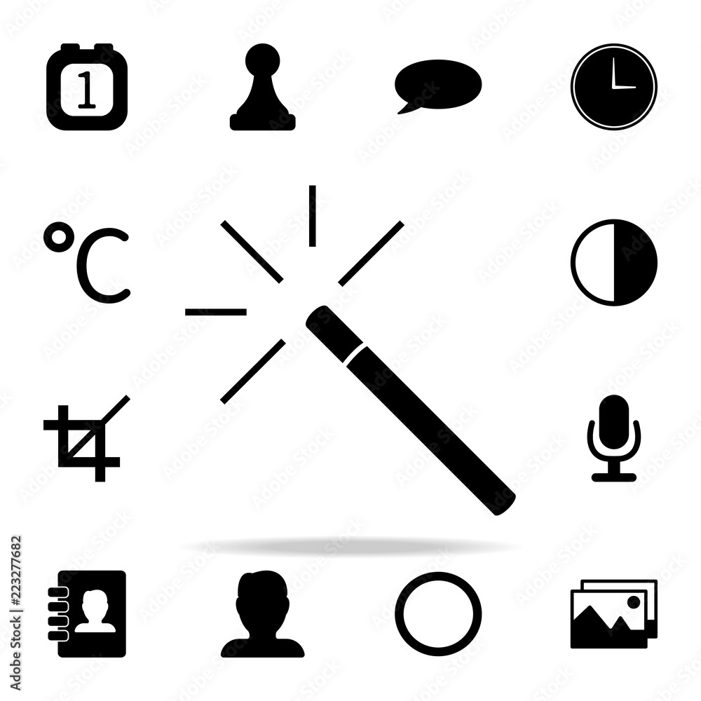 Poster magic wand icon. web icons universal set for web and mobile