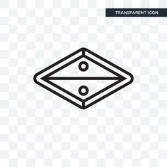 Badge vector icon isolated on transparent background, Badge logo design