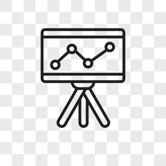 Canvas vector icon isolated on transparent background, Canvas logo design