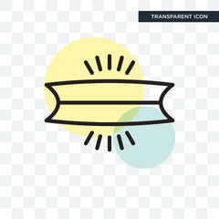 Badge vector icon isolated on transparent background, Badge logo design