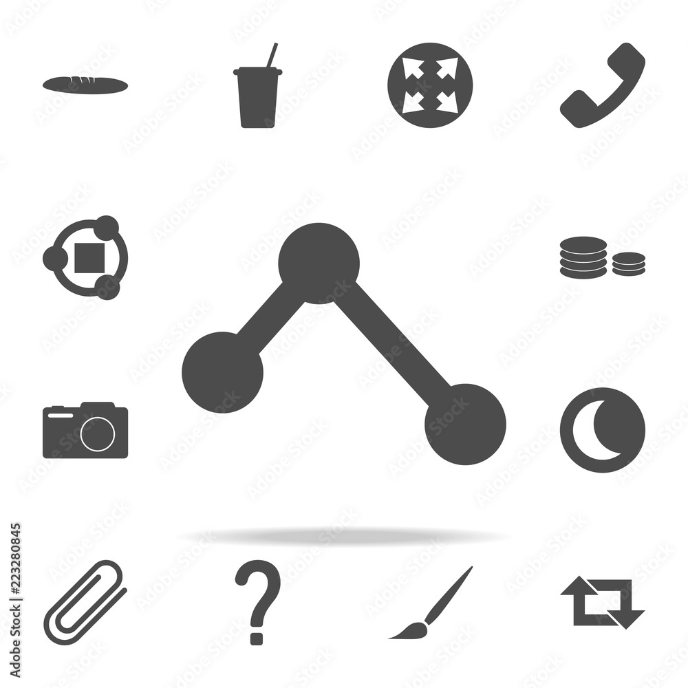 Poster share this sign icon. web icons universal set for web and mobile
