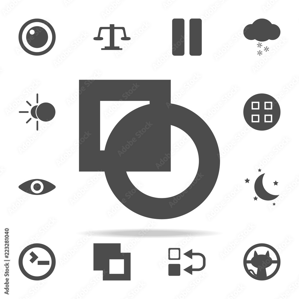 Poster cut sign icon. web icons universal set for web and mobile