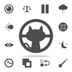 cat outside the window icon. web icons universal set for web and mobile © rashadaliyev