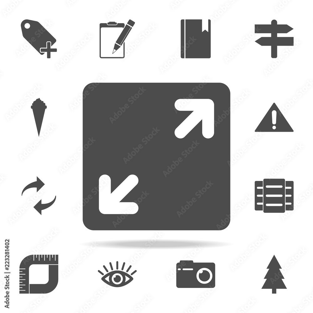 Poster open sign icon. web icons universal set for web and mobile