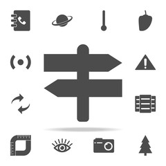 crossroads icon. web icons universal set for web and mobile