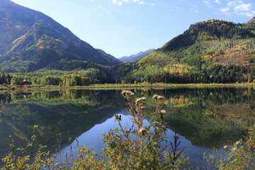 High Mountain Lake Colorado