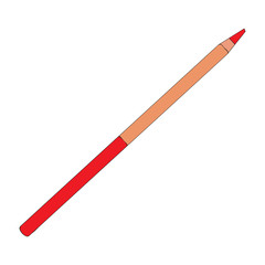 Isolated color pencil