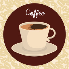 delicious coffee cup drink