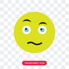 Ugly vector icon isolated on transparent background, Ugly logo design