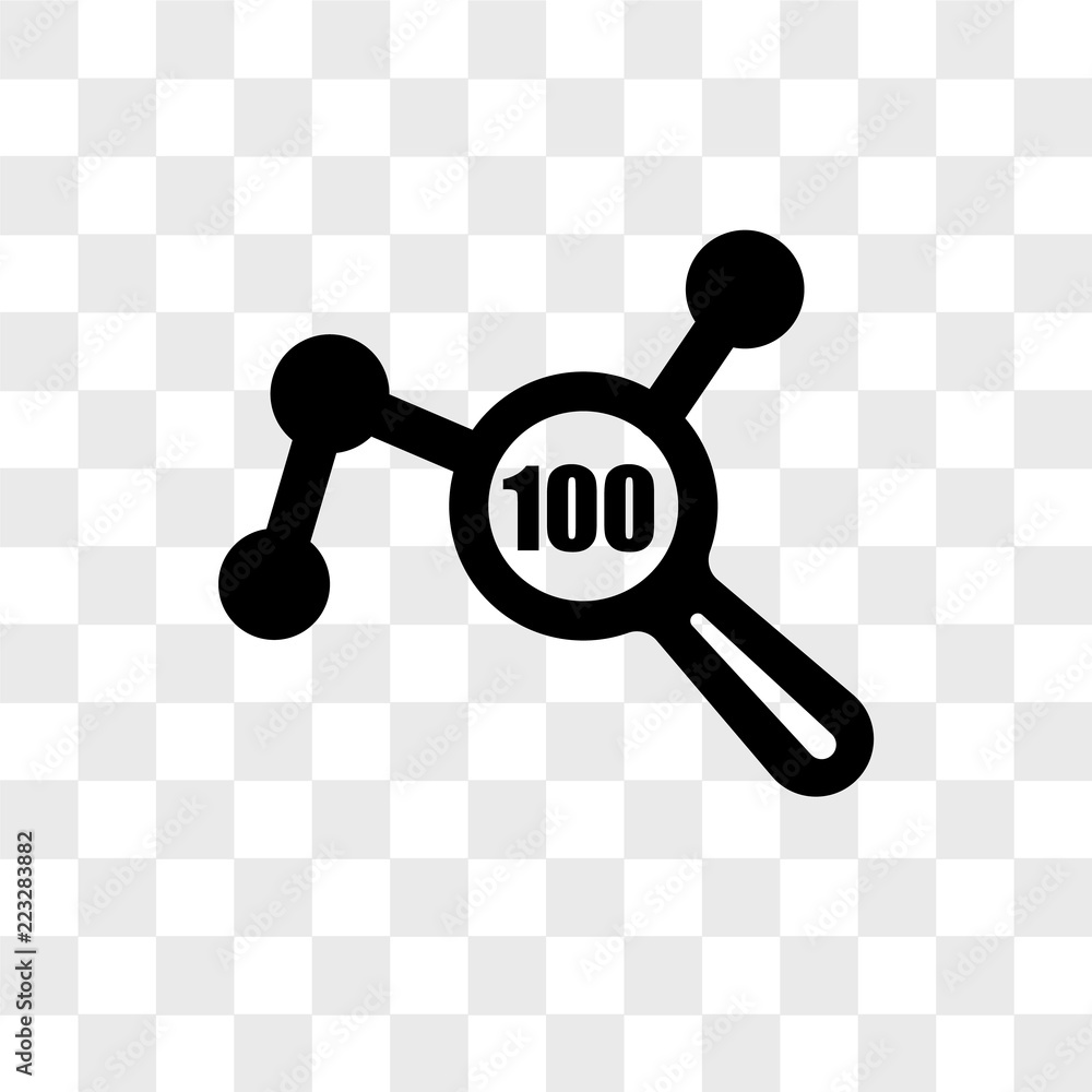 Poster index vector icon isolated on transparent background, index logo design