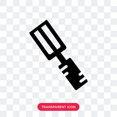 Wrench vector icon isolated on transparent background, Wrench logo design
