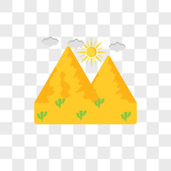 Sun vector icon isolated on transparent background, Sun logo design