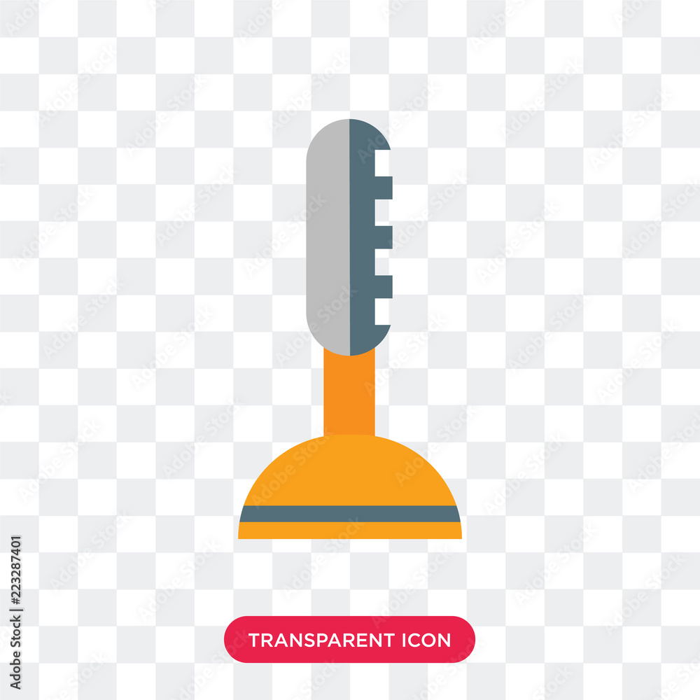 Poster joystick vector icon isolated on transparent background, joystick logo design