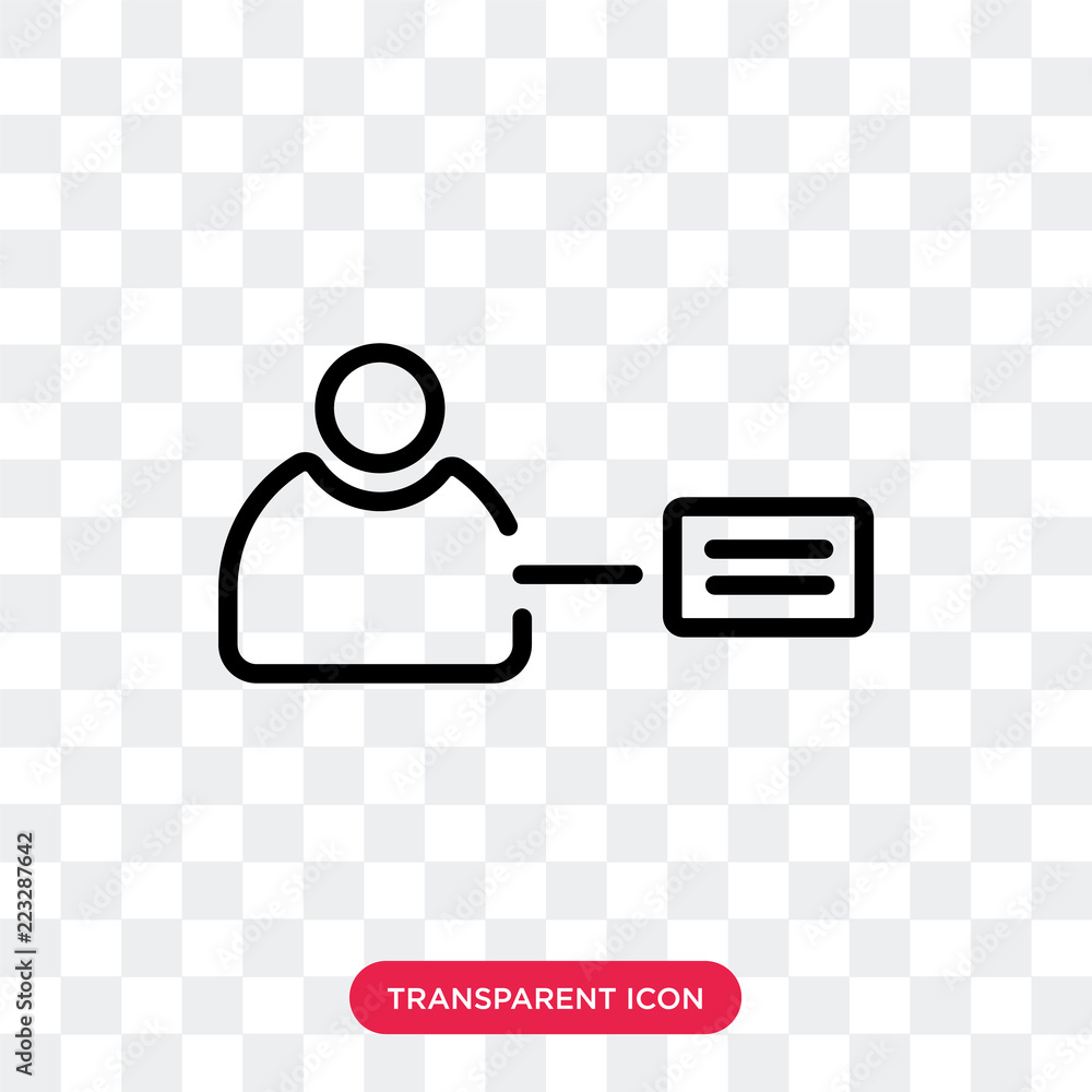 Poster skills vector icon isolated on transparent background, skills logo design