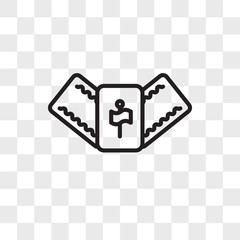 Mahjong vector icon isolated on transparent background, Mahjong logo design